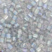 Miyuki Delica 8/0 DBL0107 - Tr Gray Rainbow Gold Luster x8g