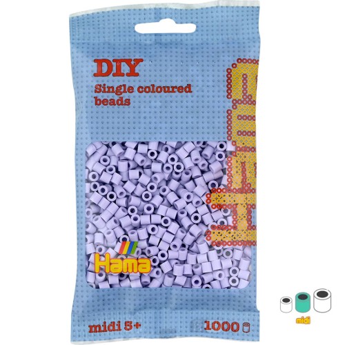 Hama beads MIDI - 5mm - Light lavender (n°106) x1000