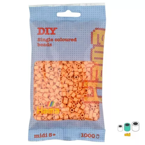 Hama beads MIDI - 5mm - Apricot (n°105) x1000