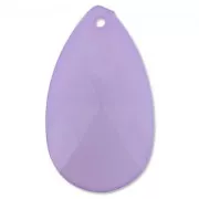 Faceted drop in acrylic 48x28 mm Lilas x1
