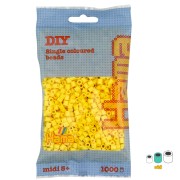 Hama beads MIDI - 5mm - Light yellow (n°103) x1000|raw }}