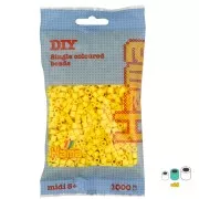 Hama beads MIDI - 5mm - Light yellow (n°103) x1000