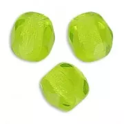 Facets 4 mm Lime Green x50