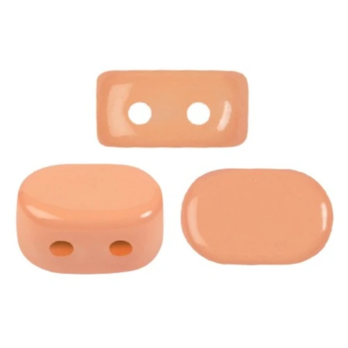 4x6mm Glass beads Lipsi® by Puca® - La Divine Peach x10g