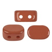4x6mm Glass beads Lipsi® by Puca® - La Divine Terracotta x10g|raw }}