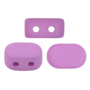 4x6mm Glass beads Lipsi® by Puca® - La Divine Lilac Mat x10g|raw }}