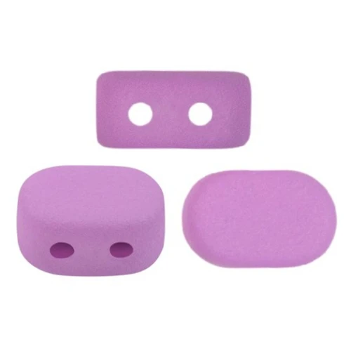4x6mm Glass beads Lipsi® by Puca® - La Divine Lilac Mat x10g