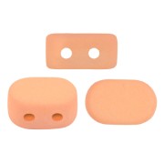 4x6mm Glass beads Lipsi® by Puca® - La Divine Peach Mat x10g