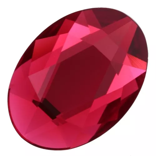 14x10mm Cabochon PureCrystal 2603 - Scarlet x1