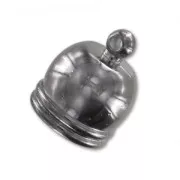 CCB terminator for 12mm cord black nickel x1