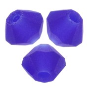 3mm Beads Preciosa - Rondelle Bead - Cobalt Blue Matt x30|raw }}