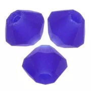 3mm Beads Preciosa - Rondelle Bead - Cobalt Blue Matt x30