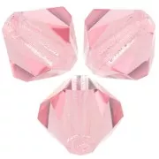 5mm Preciosa Bicone Beads - Rondelle Bead - Rose Peach x12