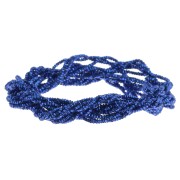 1.7mm Metallic thread - Facets Kreinik - for embroidery - Sapphire (051) x2.5m