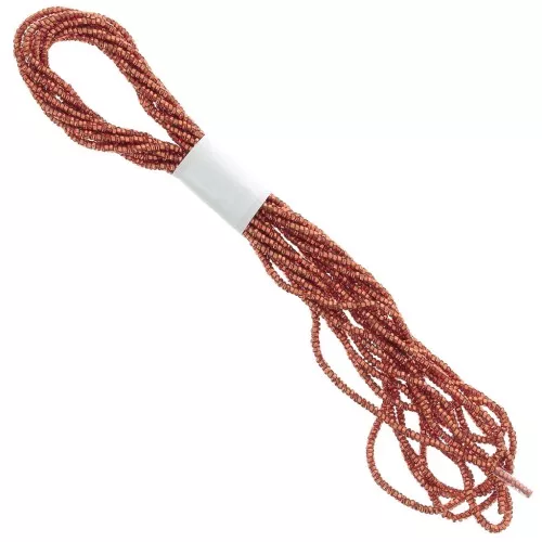 1.7mm Metallic thread - Facets Kreinik - for embroidery - Copper (021) x2.5m