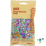 Assortment of Hama Multi beads Pastel (n°50) x1000