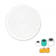 round pegboard  8.4 cm pour for Hama beads Midi x1|raw }}