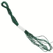 0.9mm Metallic thread Small Facets Kreinik for embroidery - Emerald (009) x2.5m