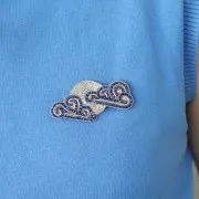 0.9mm Metallic thread Small Facets Kreinik for embroidery - Emerald (009) x2.5m