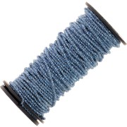 Metallic thread Small Facets Kreinik for embroidery 0.9mm Light Blue (014) x3m|raw }}