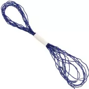 0.9mm Metallic thread Small Facets Kreinik for embroider Sapphire blue (051) x2.5m