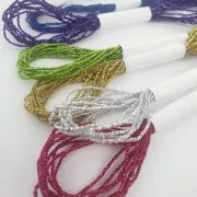 Kreinik Petite Facets Metallic Embroidery Thread, 0.9 mm, Sapphire Blue (051), 3 m