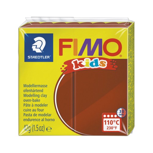 Polymer Clay Fimo Kids 42gr brown (n°7)