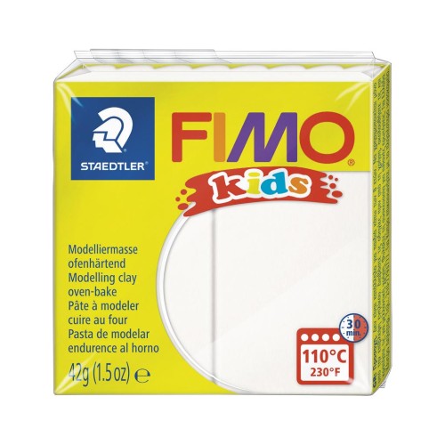 Polymer Clay Fimo Kids 42gr white (n°0)