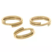 7x0.7mm 304L stainless steel Double rings x10