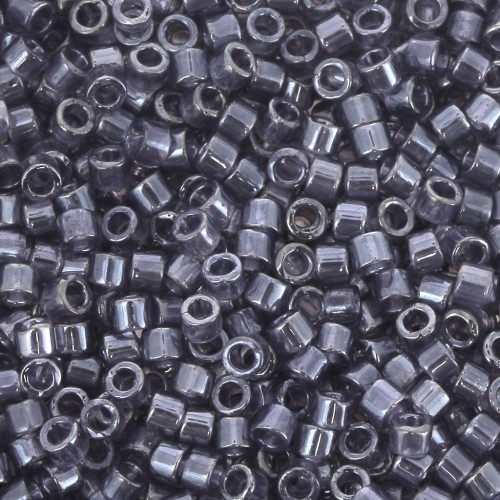 Miyuki Delica 11/0 DB1225 - Transparent Light Amethyst Luster x8g