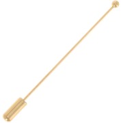 65mm Fibula ball tip - Gold Tone x10|raw }}