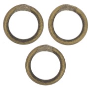 5x0.7mm Closed jumprings - Bronze Tone x25|raw }}