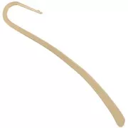 8.5cm Bookmark to decorate - Gold Tone x1