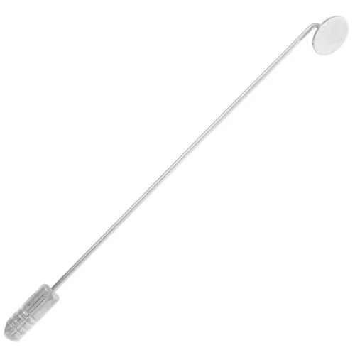 75mm fibula tray for 8mm cabochon - Silver Tone x1