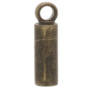 cord ends for 1.3mm cord - Bronze x10|raw }}