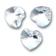 PureCrystal 6228 Hearts Crystal  Unfoiled 10,3x10mm x6