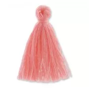 Cotton tassel  27-30 mm Light Peach x1