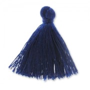 Cotton tassel  27-30 mm night blue x1