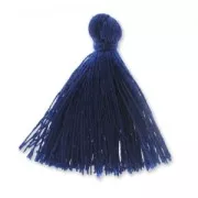 Cotton tassel  27-30 mm night blue x1