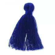 Cotton tassel  27-30 mm Electric blue x1