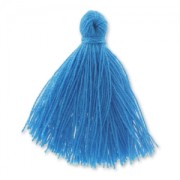 Cotton tassel  27-30 mm Blue  x1|raw }}