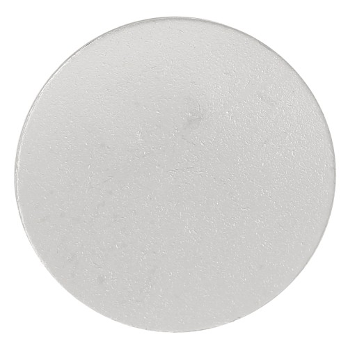 17mm 925 Sterling Silver stick-on pendant holder for 3mm cord x1