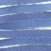 faux Suede band 5mm blue x 2m