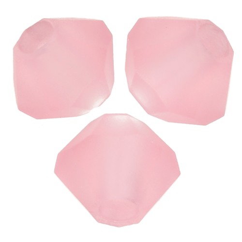 3mm Preciosa Crystal Bicones - Rondelle Bead - Rose Peach Matt x30