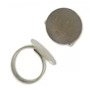 adjustable rind with 18mm plate bronze x1