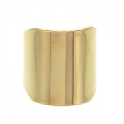 large ring21 mm fine gold plated x1