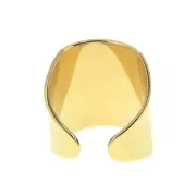 large ring21 mm fine gold plated x1