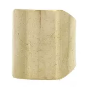 Wide ring 21 mm - Rough brass x1