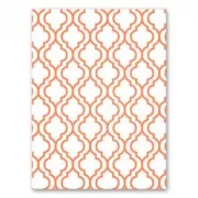 Felt rectangle moroccan 1.5mm 30,5x22,9cm Coral x1