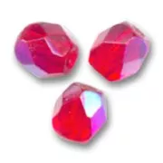 Facettes 4 mm Light Siam AB x50